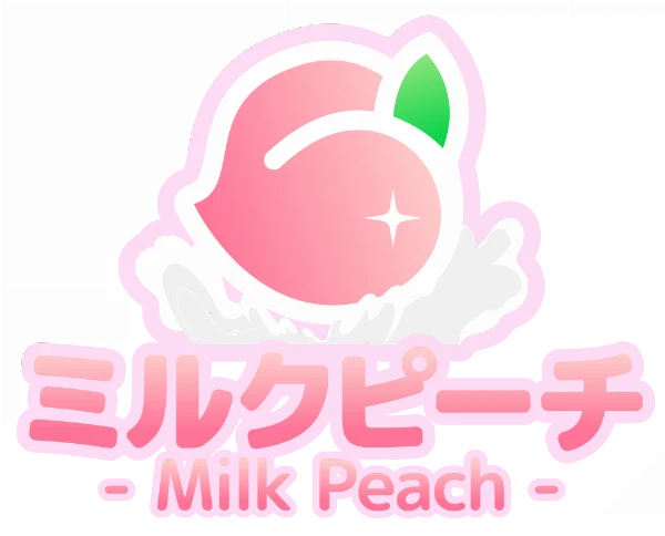 ミルクピーチ〜milk peach〜のロゴ