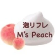 泡リフレ M's Peachのロゴ