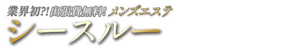 シースルーのロゴ