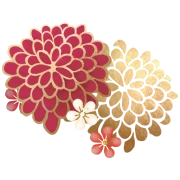 百花繚乱のロゴ