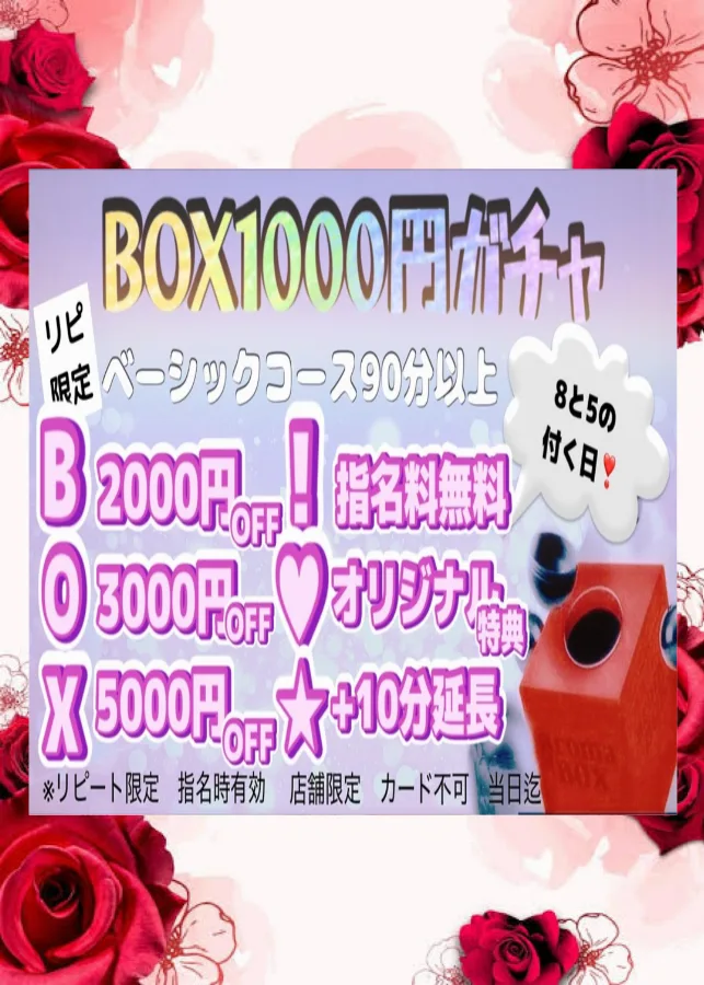 BOX1000円ガチャ
